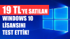 1.200 TL'lik Win10 PRO Lisansını İnternette 19 TL'ye Satan Yerden Aldık!